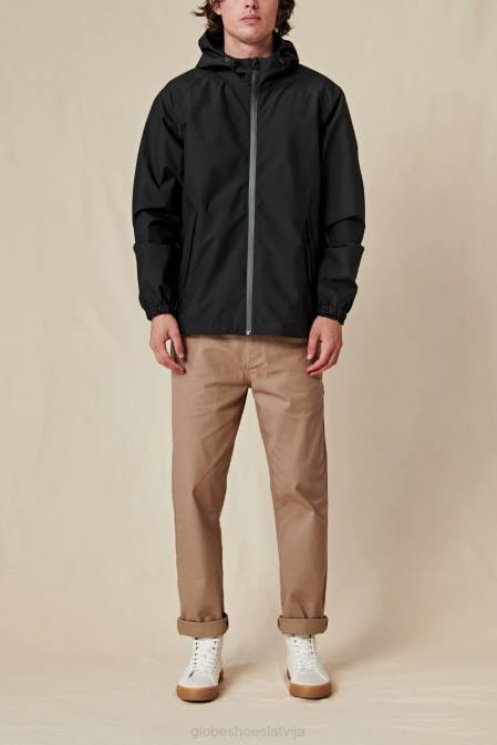 lauzējs aerosola jaka Globe Brand melns D2ZH334 apģērbs