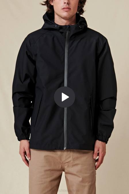 lauzējs aerosola jaka Globe Brand melns D2ZH334 apģērbs