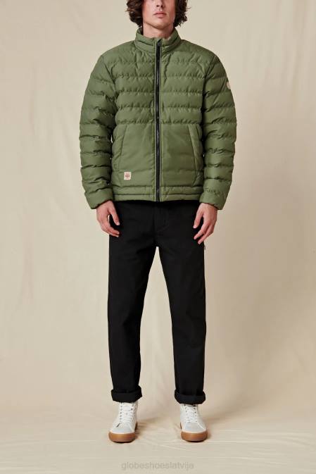 prime dūnu jaka Globe Brand olīvu D2ZH336 apģērbs