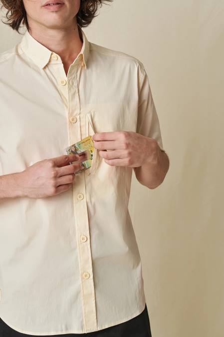 Foundation s/s krekls Globe Brand bez balinātāja, bez krāsvielām D2ZH313 apģērbs