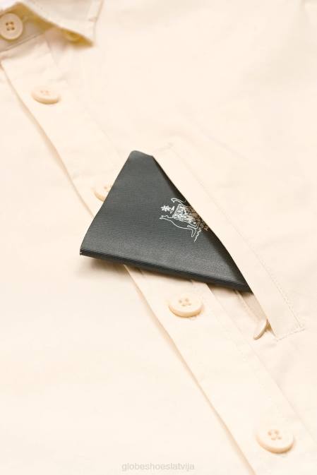 Foundation s/s krekls Globe Brand bez balinātāja, bez krāsvielām D2ZH313 apģērbs