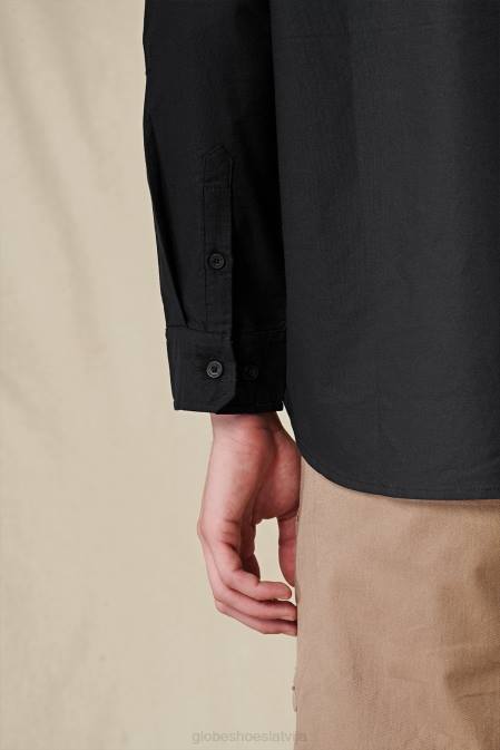 tonālais l/s krekls Globe Brand melns D2ZH317 apģērbs