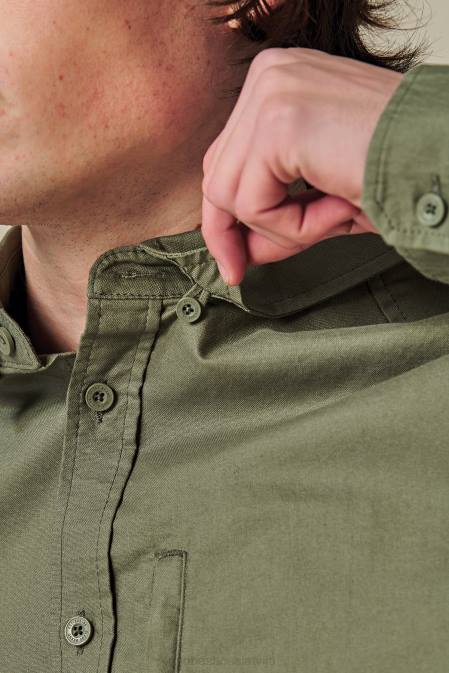 tonālais l/s krekls Globe Brand olīvu D2ZH318 apģērbs