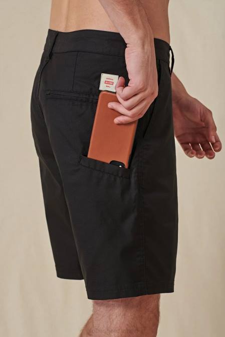 jebkurš valkāt īss Globe Brand melns D2ZH352 apģērbs