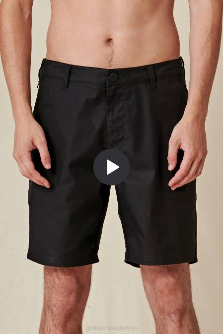 jebkurš valkāt īss Globe Brand melns D2ZH352 apģērbs