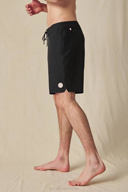 katrs uzbriest boardshort Globe Brand melns D2ZH353 apģērbs