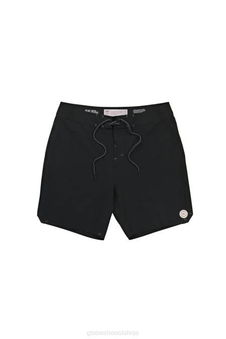 katrs uzbriest boardshort Globe Brand melns D2ZH353 apģērbs