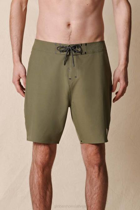 katrs uzbriest boardshort Globe Brand olīvu D2ZH354 apģērbs