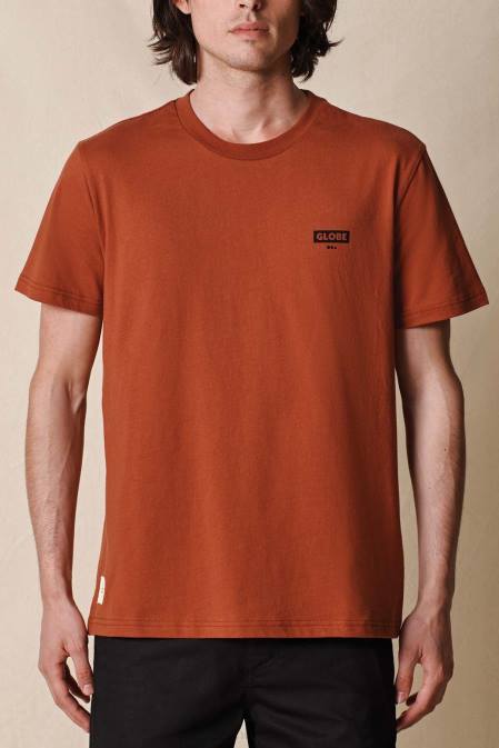 dzīvo zema ātruma tee Globe Brand tumšs valrieksts D2ZH307 apģērbs