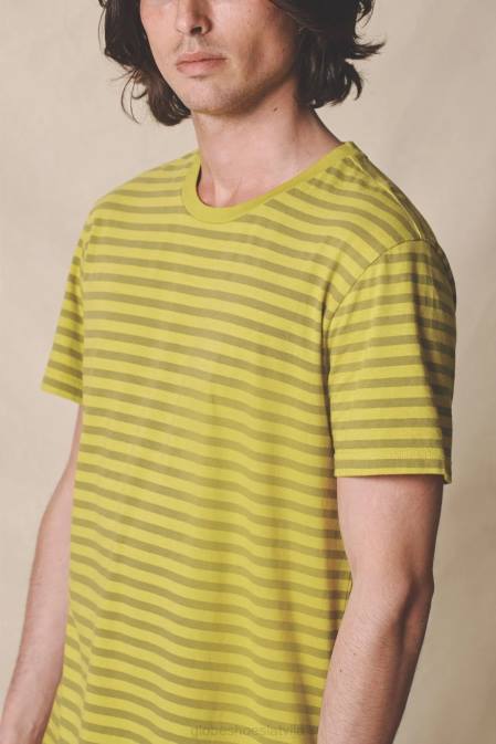 horizonta svītraina tee Globe Brand skābais kaļķis D2ZH306 apģērbs