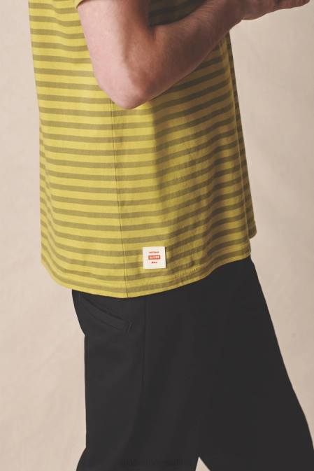 horizonta svītraina tee Globe Brand skābais kaļķis D2ZH306 apģērbs