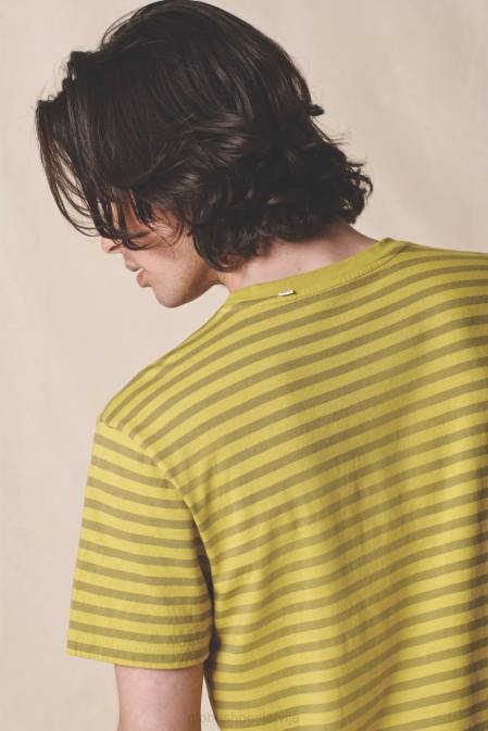 horizonta svītraina tee Globe Brand skābais kaļķis D2ZH306 apģērbs