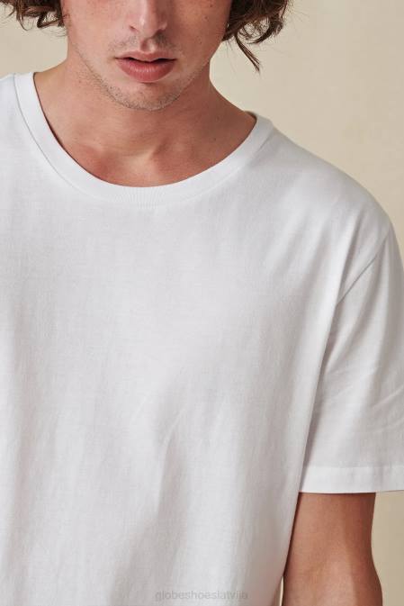 lejā zem tee Globe Brand balts D2ZH296 apģērbs