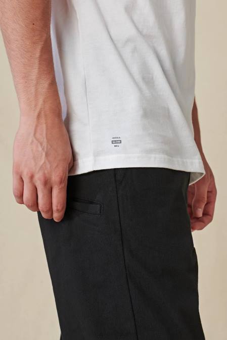 lejā zem tee Globe Brand balts D2ZH296 apģērbs