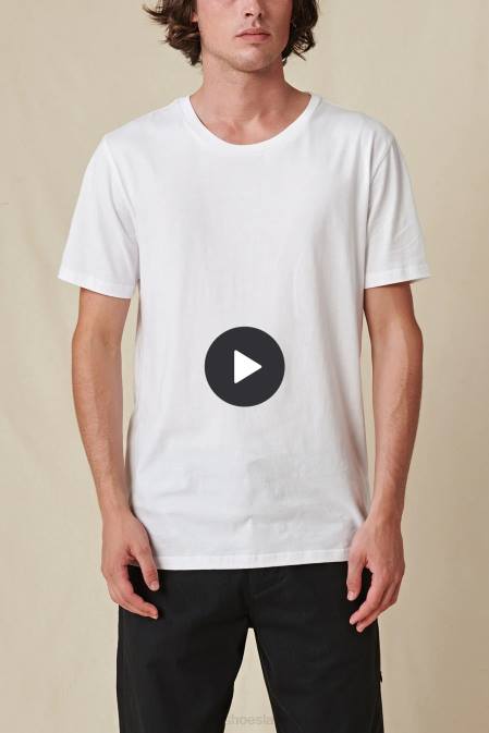 lejā zem tee Globe Brand balts D2ZH296 apģērbs