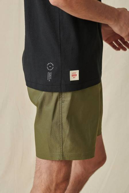 lv tee Globe Brand melns D2ZH301 apģērbs