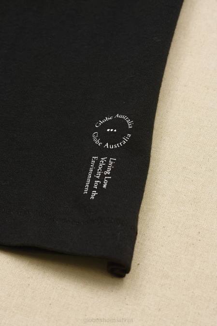 lv tee Globe Brand melns D2ZH301 apģērbs