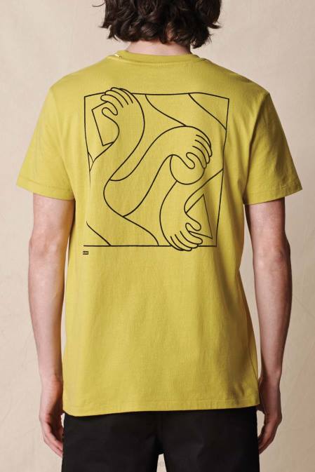 skursteņi uz tee Globe Brand skābais kaļķis D2ZH305 apģērbs