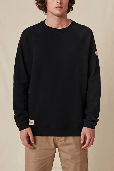 ceļotāju apkalpe Globe Brand melns D2ZH325 apģērbs