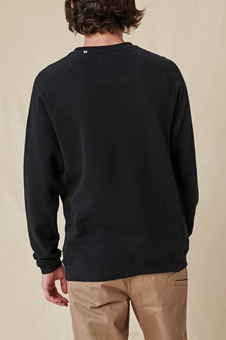 ceļotāju apkalpe Globe Brand melns D2ZH325 apģērbs