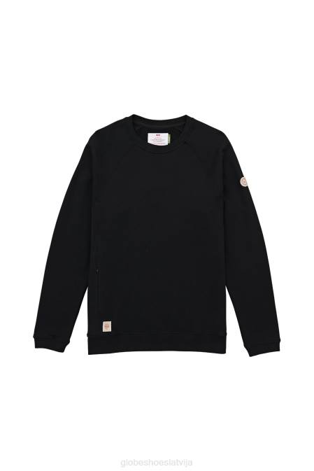 ceļotāju apkalpe Globe Brand melns D2ZH325 apģērbs