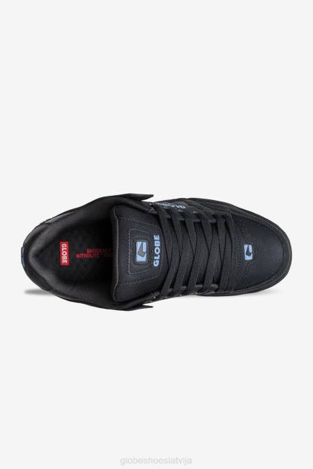 slīpums Globe Brand melns/upcikls D2ZH40 kurpes