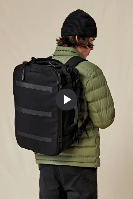 ātrums 3 vienā ceļojuma somā Globe Brand melns D2ZH362 Piederumi