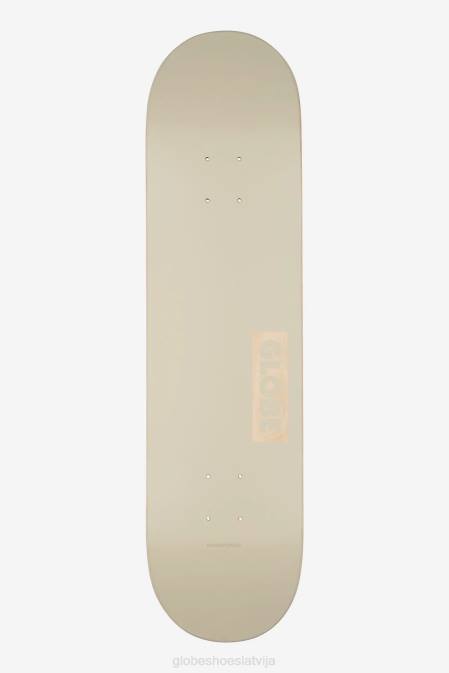 Goodstock 8,0" klājs Globe Brand gandrīz balts D2ZH212 skrituļdēļi