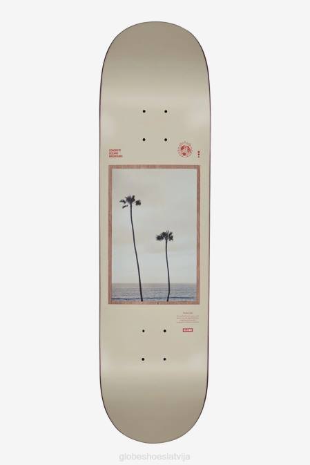 g1 iekšpuses 8,375 collu klājs Globe Brand vienatnē kopā D2ZH242 skrituļdēļi