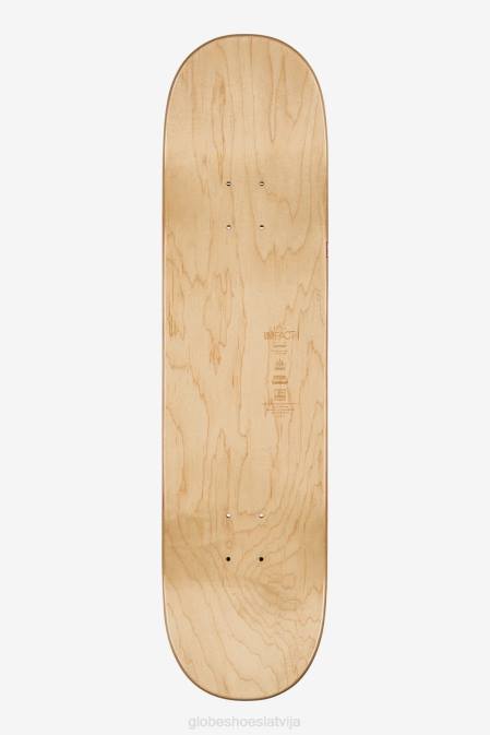 g3 bārs 8,0 collu klājs Globe Brand trieciena/melna krāsa D2ZH226 skrituļdēļi