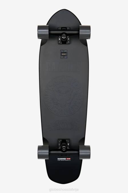 liels 32" kreiseris Globe Brand ramones/hey ho D2ZH100 skrituļdēļi