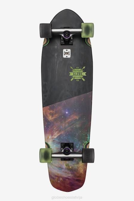 liels 32" kreiseris Globe Brand tumšā puse D2ZH114 skrituļdēļi