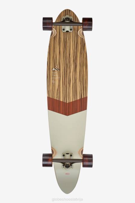 pinner classic 40" longboard Globe Brand zebrawood/epitome D2ZH138 skrituļdēļi