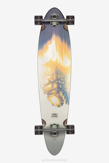 pinner classic 40" longboard Globe Brand zelta dzīslas D2ZH151 skrituļdēļi