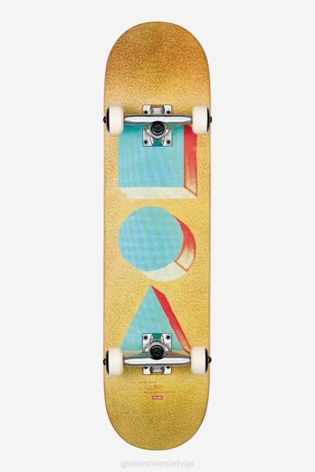 g1 d kaudze 7,75 collas pabeigta Globe Brand zils/oranžs D2ZH194 skrituļdēļi