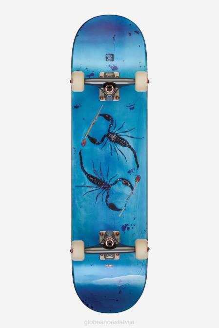 g2 rholtsu 8.0" pabeigts Globe Brand skorps D2ZH163 skrituļdēļi