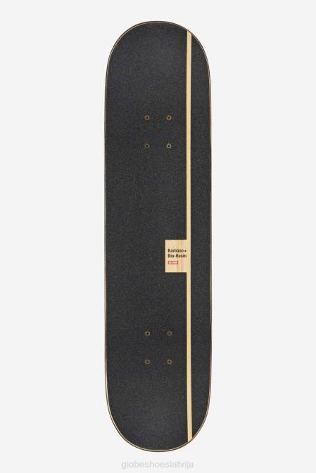 g3 melnie caurumi 8,0 collas pabeigti Globe Brand bambuss/melns D2ZH180 skrituļdēļi