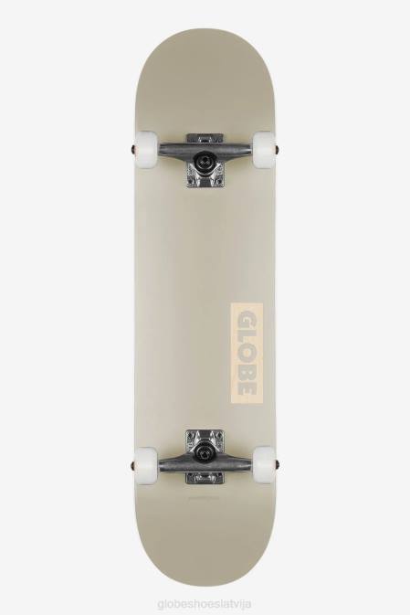 preču krājums 8,0" pabeigts Globe Brand gandrīz balts D2ZH177 skrituļdēļi