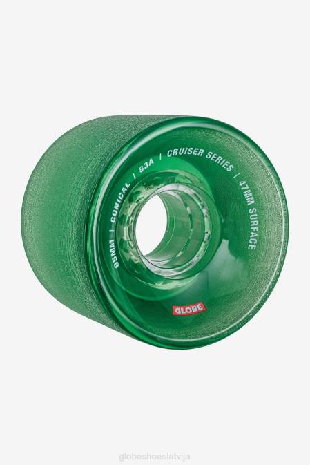 konusveida kreisera ritenis 65mm Globe Brand skaidrs mežs D2ZH260 skrituļdēļi